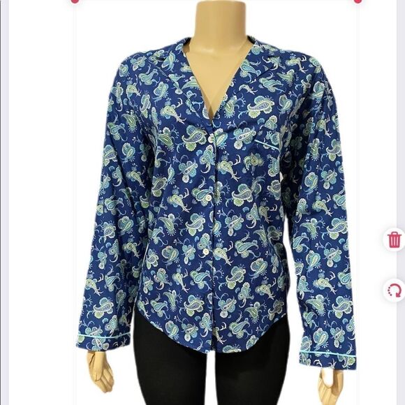 Victorias Secret Mayfair pajama Jacket top Only - Picture 3 of 6